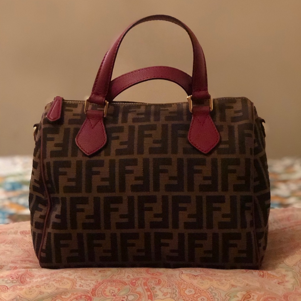 Vintage Tobacco Zucca Fendi Purse